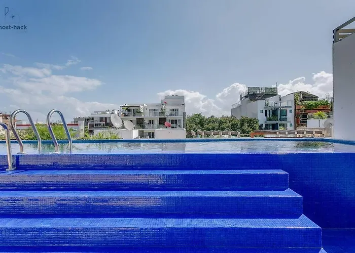 Danzamar 1a Loft C/ Piscina Cerca De Playa Mamitas Apartamento Playa del Carmen