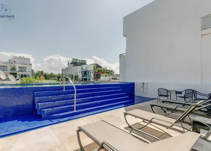 Danzamar 1a Loft C/ Piscina Cerca De Playa Mamitas Apartamento *