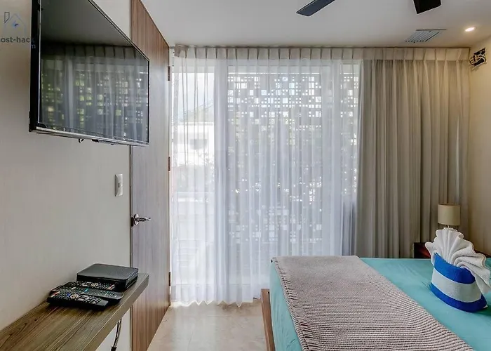 Danzamar 1a Loft C/ Piscina Cerca De Playa Mamitas Playa del Carmen